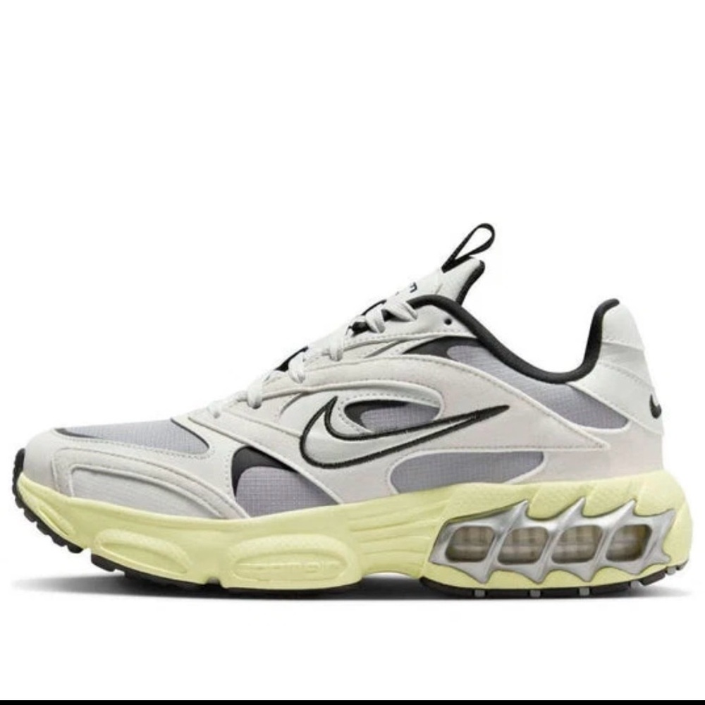 Nike Zoom Air Fire Women's Sneakers - Gray and Yellow